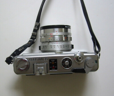 Yashica Electro 35 GSN Spiderman Camera Lens 45mm f/1.7