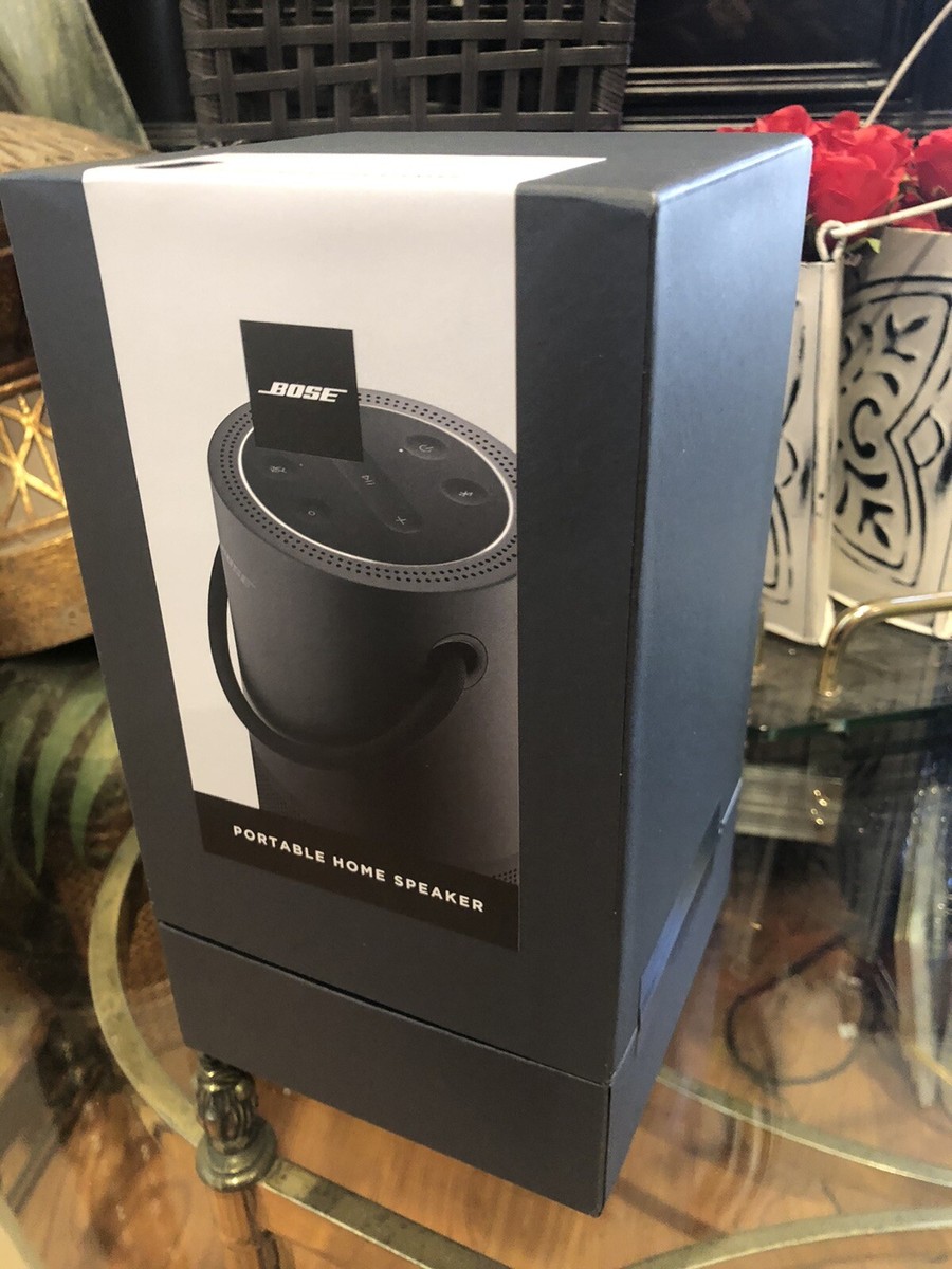 Bose - Portable Smart Speaker with built-in WiFi,Bluetooth,Google