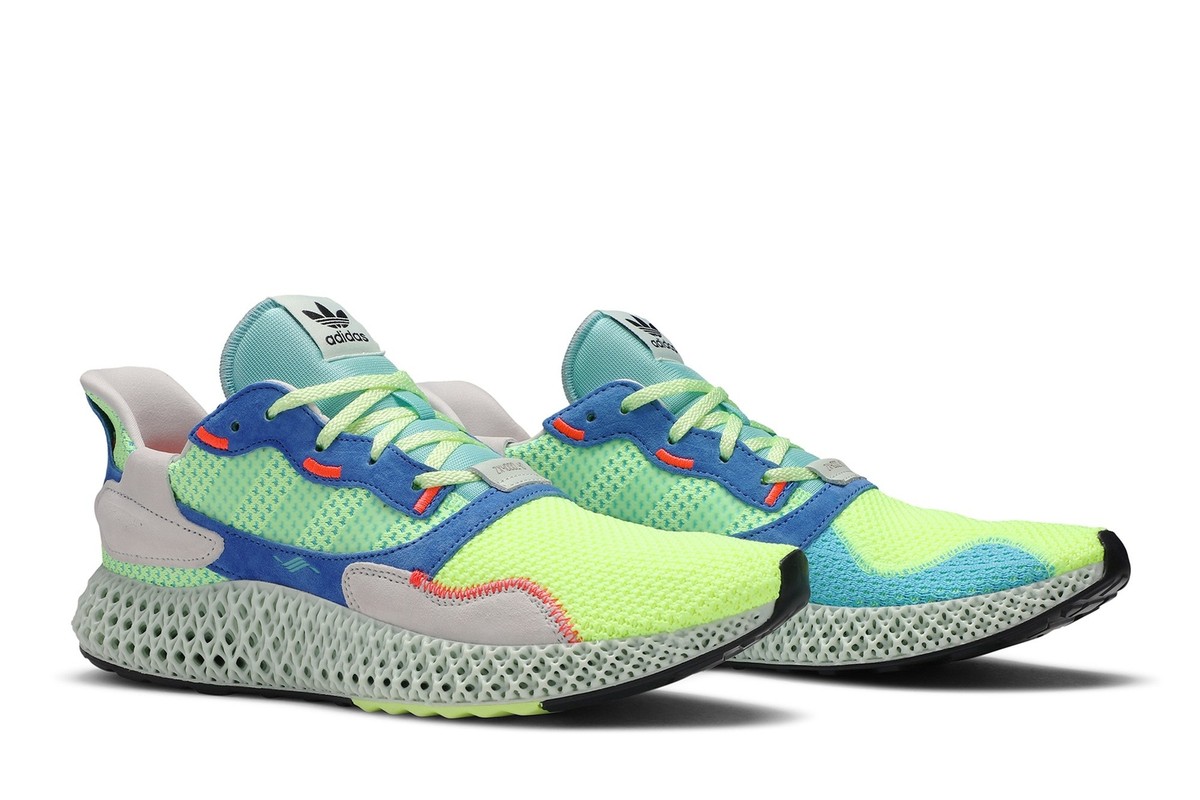 adidas ZX 4000 4D Easy Mint EF9623 | eBay