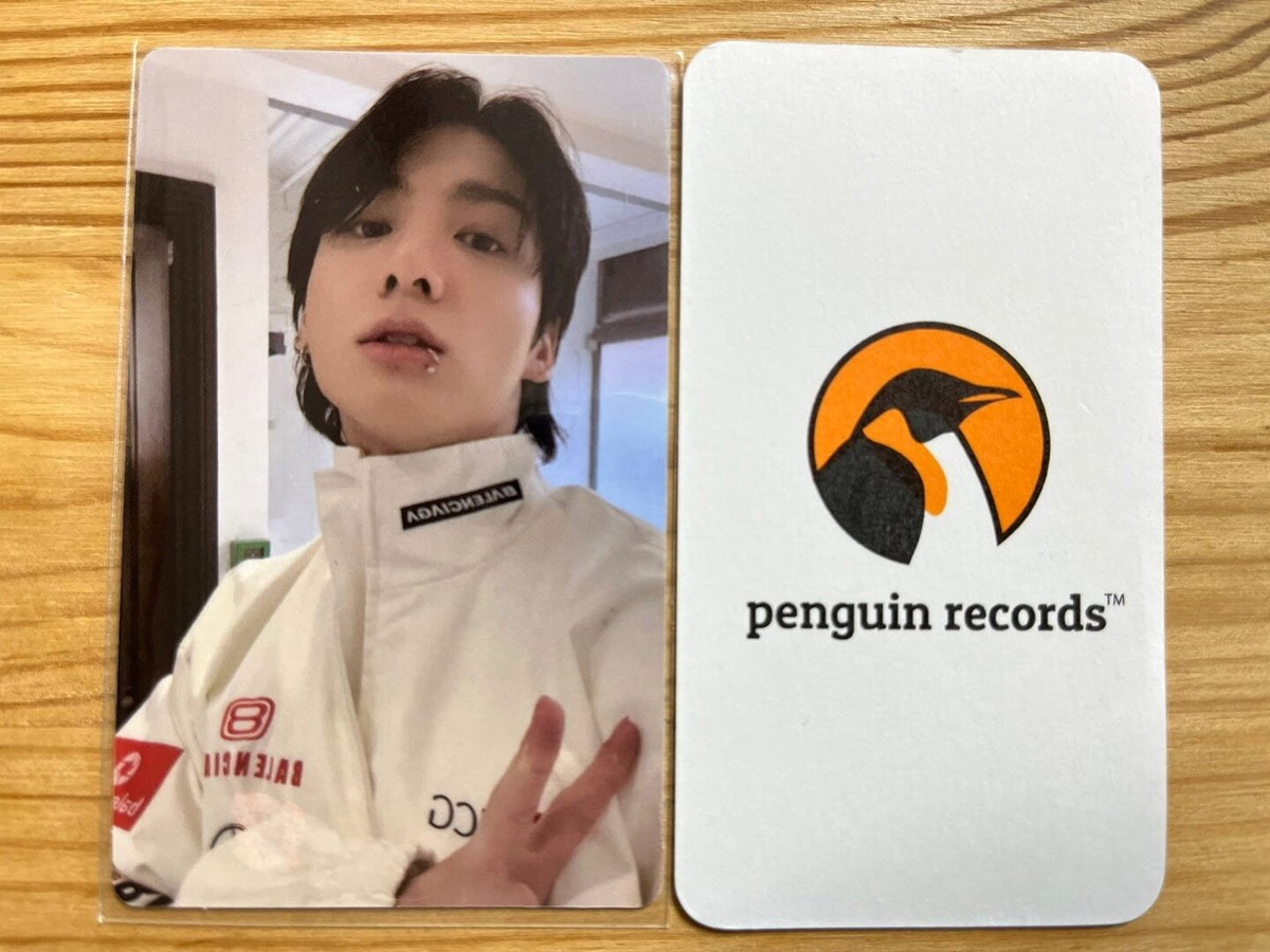 JUNGKOOK BTS - SOLO ALBUM GOLDEN M2U RECORD LUCKY DRAW PHOTO CARD