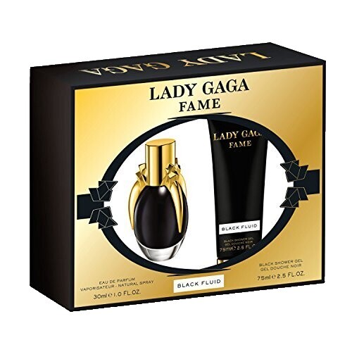 TESTER Women LADY GAGA FAME BLACK FLUID -3.4 OZ100 ML EDP SPRAY