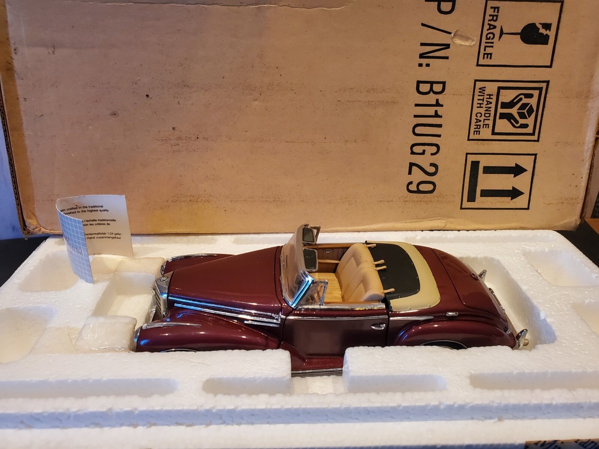 Franklin Mint 1957 Mercedes-Benz 300SC Cabriolet Roadster 1:24