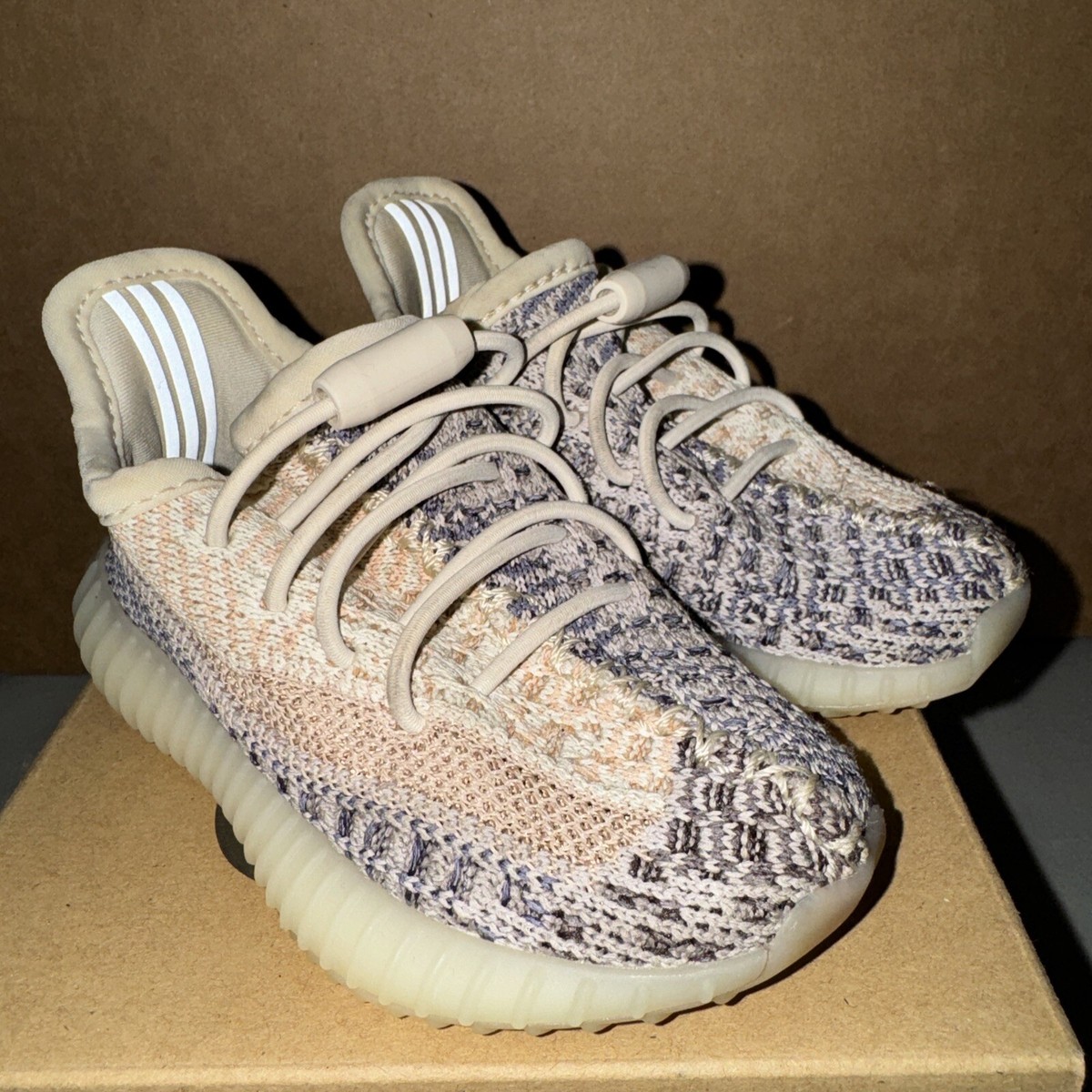 Adidas x Yeezy Boost 350 V2 Infants Size 6K Ash Pearl - GY7735