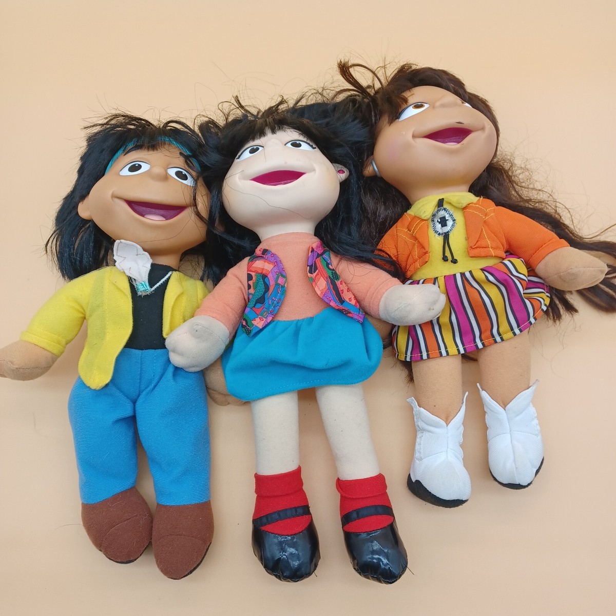 3 Julie Woo Asian American Doll The Puzzle Place 1994 Fisher Price