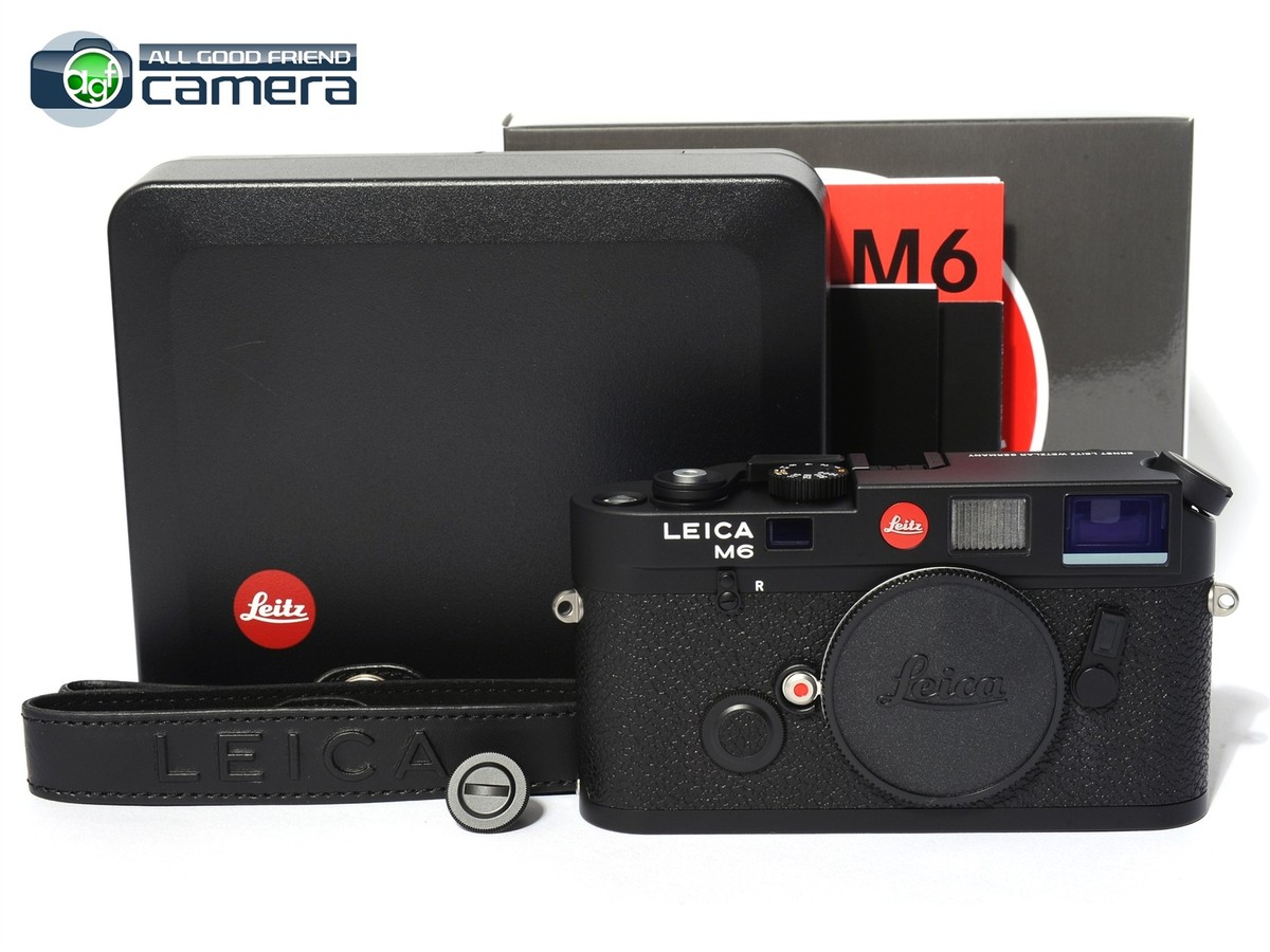 Leica M6 Classic Film Rangefinder Camera Black Reissue 10557