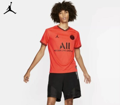 NIKE Air Jordan x PSG Infrared 2020 Away Soccer Jersey AJ5552-613