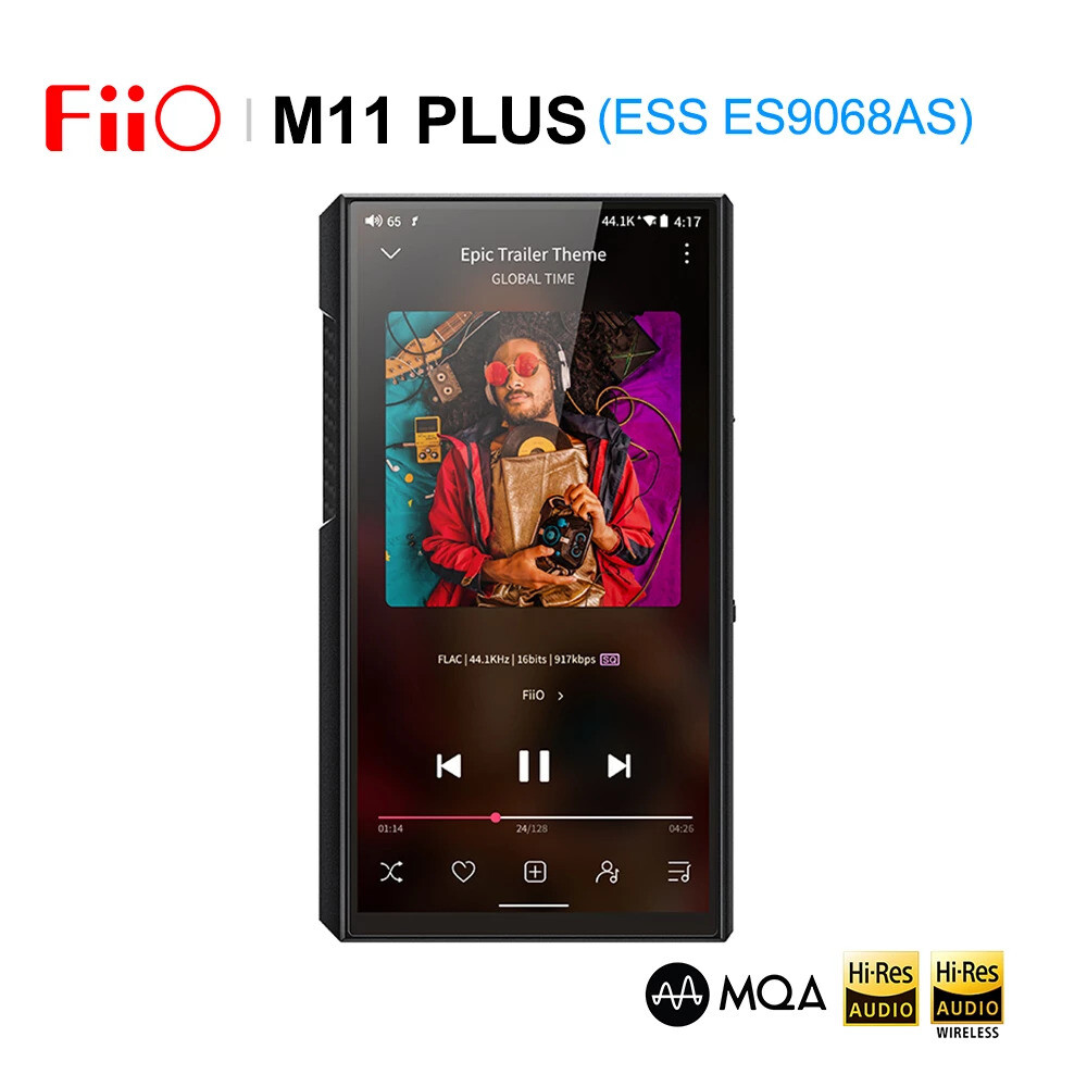 Fiio M11 Plus ESS Hi-Res Music Player w/Dual ES9068AS,THX AAA