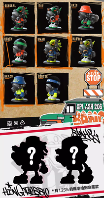 WAZZUPbaby Chameleon Vol.9 Splash 206 Series Blind Box Confirmed