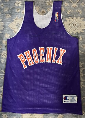 Phoenix Suns Vintage 90s NBA Reversible Mesh Practice Jersey