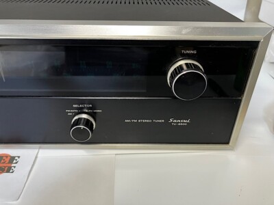 Sansui TU-9500 Japanese Vintage AM/FM Stereo Tuner Fully Working