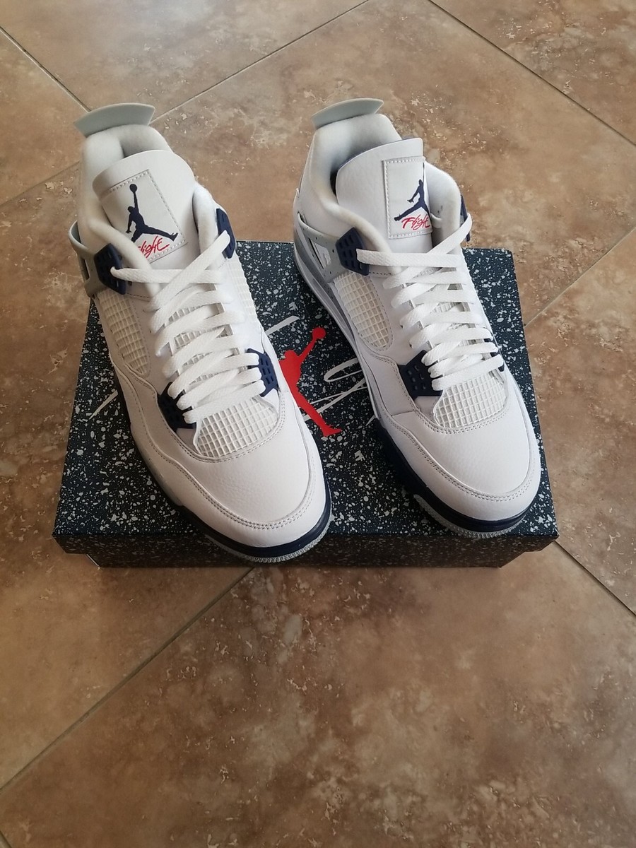 Air Jordan 4 'Midnight Navy' Men's Size 13 | eBay