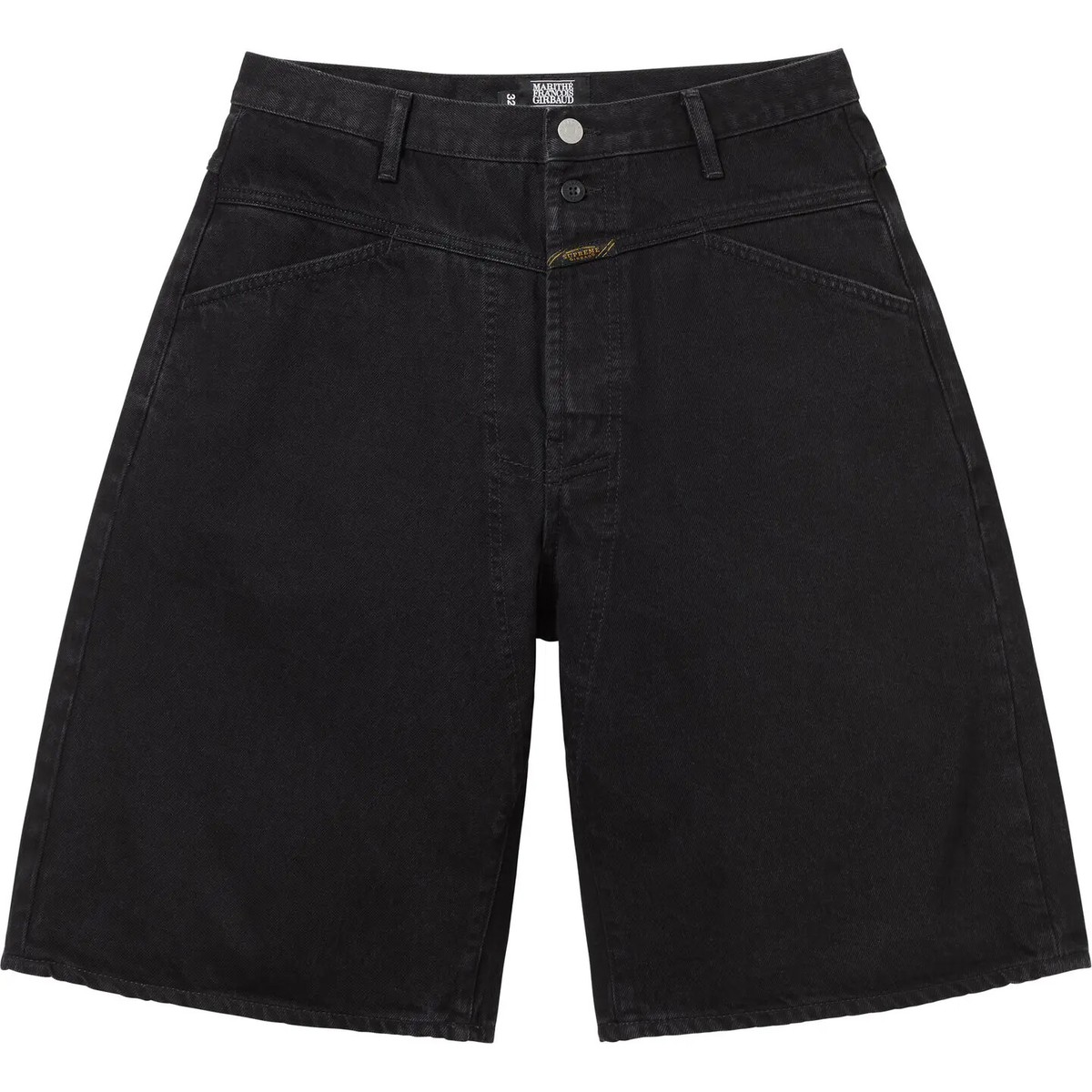Supreme Marithe Francois Girbaud X-Seam Baggy Denim Short Black | eBay