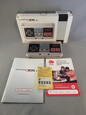Nintendo 3DS XL - Retro NES Edition - SPR-001 - Complete In Box