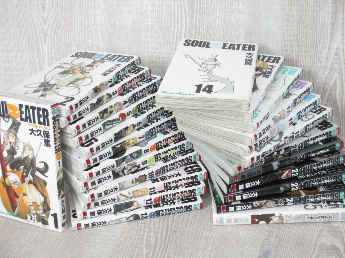 SOUL EATER Manga Comic Complete Set 1-25 ATSUSHI OHKUBO Book Japan