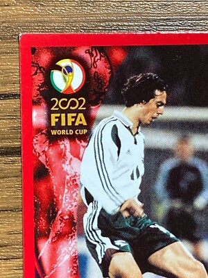 Panini 2002 FIFA World Cup Soccer Card 44 Zlatko Zahovic Solvenia