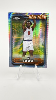 2024-25 Topps Chrome - OG Anunoby #60 Prism Refractor | eBay