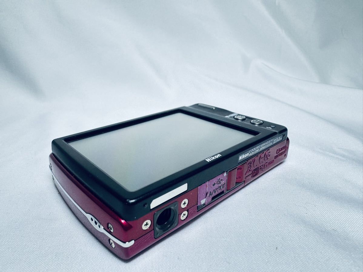 Nikon COOLPIX S230 Rose Red 10.0MP Digital Camera English Language