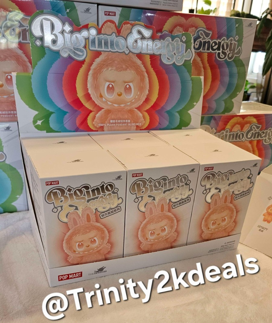 Verified Authentic POP MART Labubu Big Into Energy V3 Blind Box US