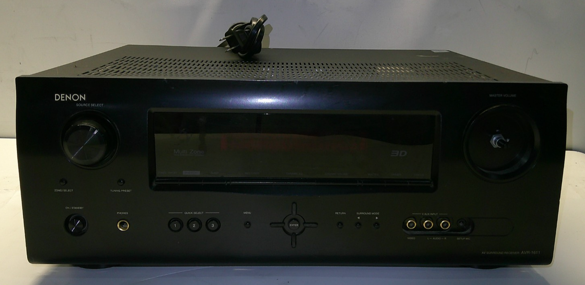 Denon AVR 1611 7.1 Channel 770 Watt Receiver for sale online | eBay