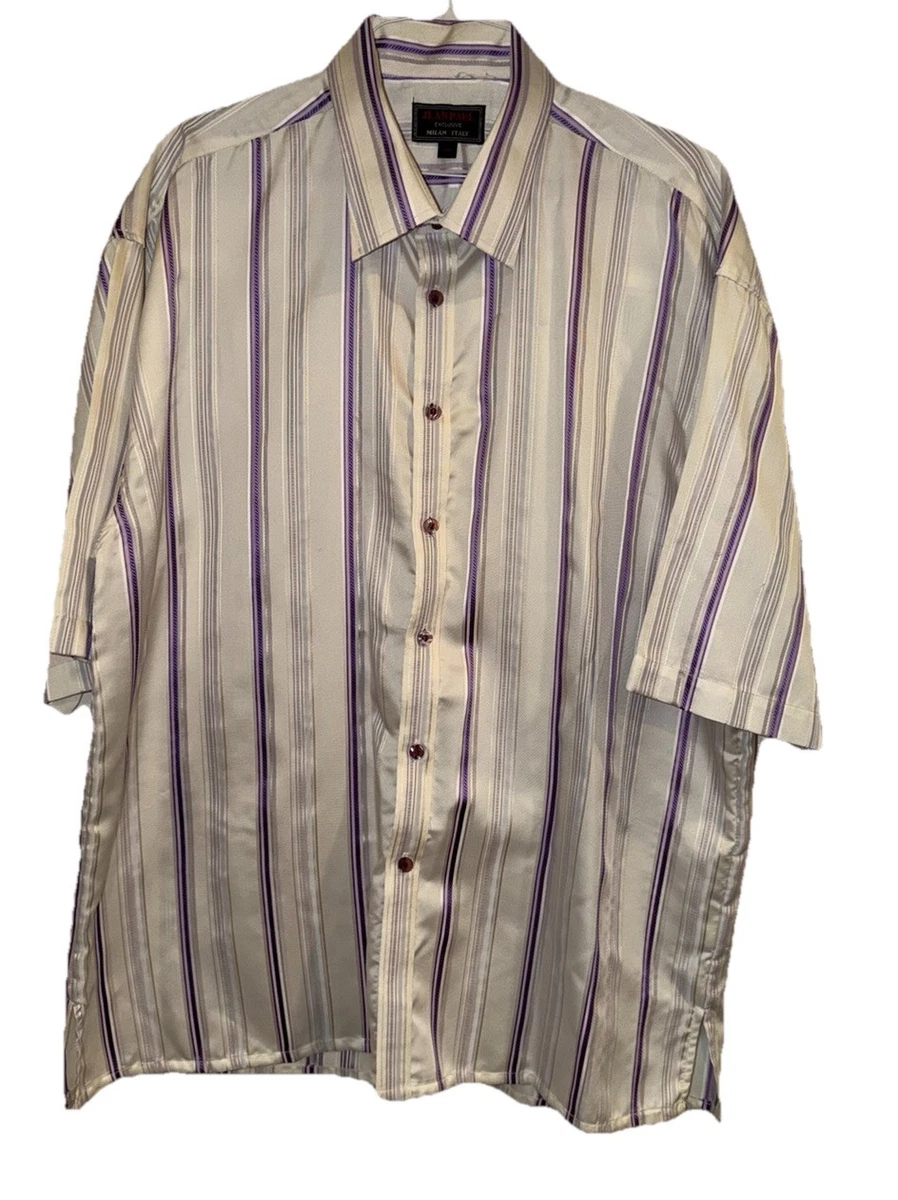 Jean Paul Gaultier Striped Casual Button-Down Shirts for Men for