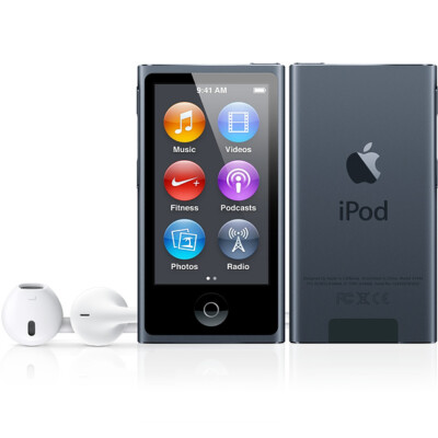 Buy Apple iPod nano 7th Generation Space Gray (16 GB) online | eBay