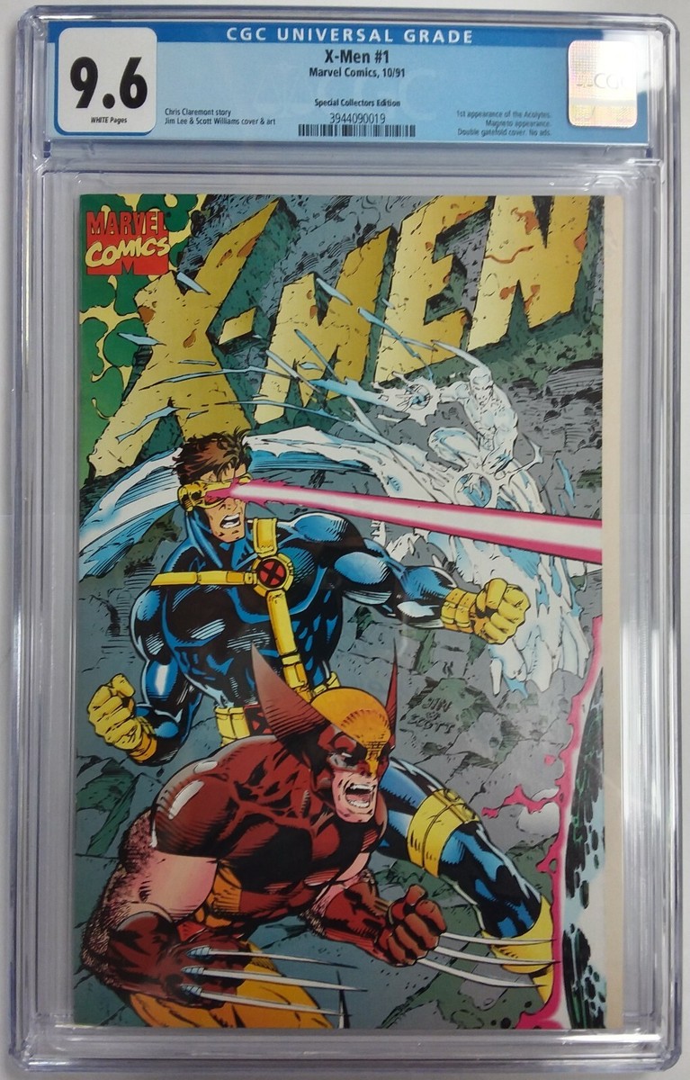 Marvel 1991 X-MEN #1 Collector's Edition CGC 9.6 Jim Lee Chris