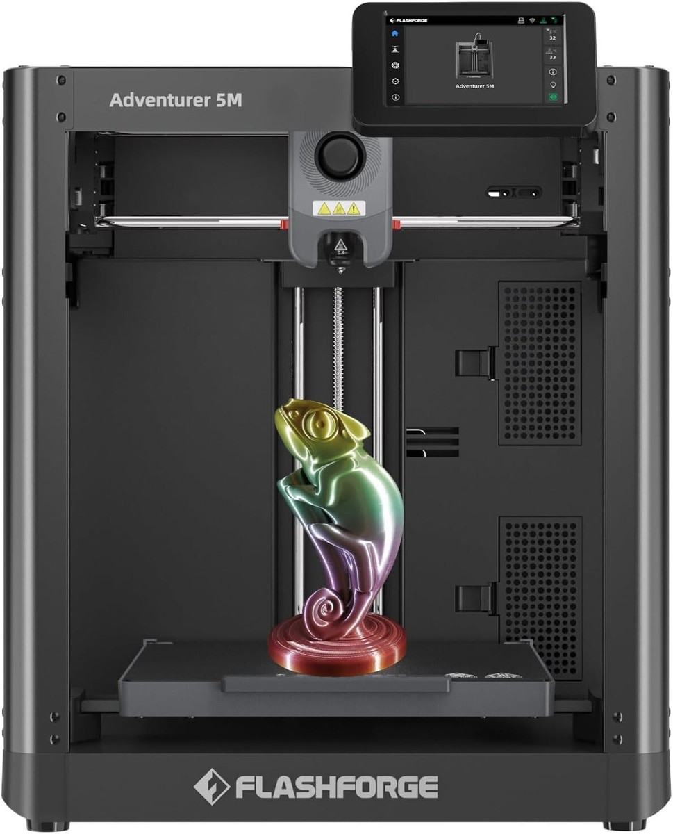 FLASHFORGE Adventurer 5M 3D Printer Core XY w/ Fully Auto Leveling