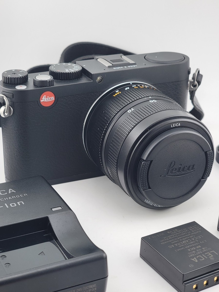 Mint Leica X Vario Typ 107 Black 18430 / 16.2MP Compact Digital