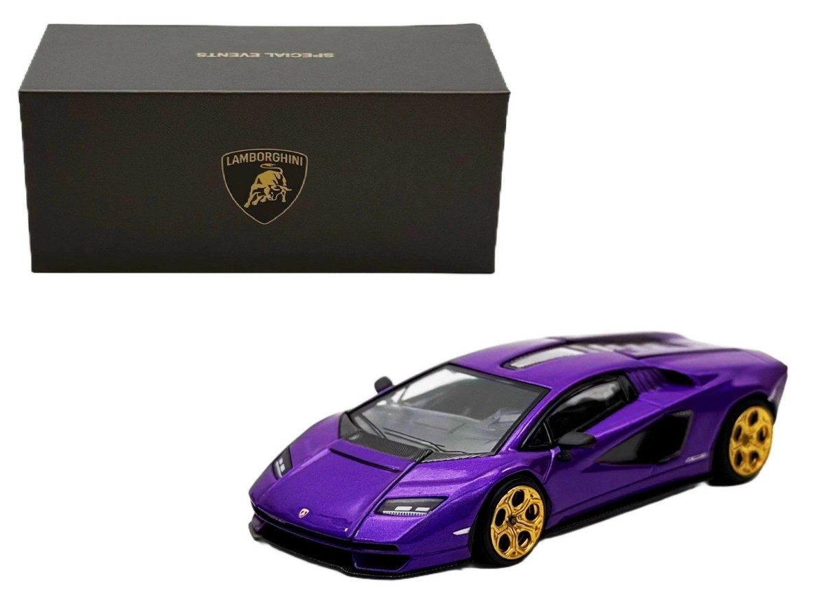 Pop Race 1:64 Lamborghini LPI 800-4 Viola Pasifae HK ToyCar Salon