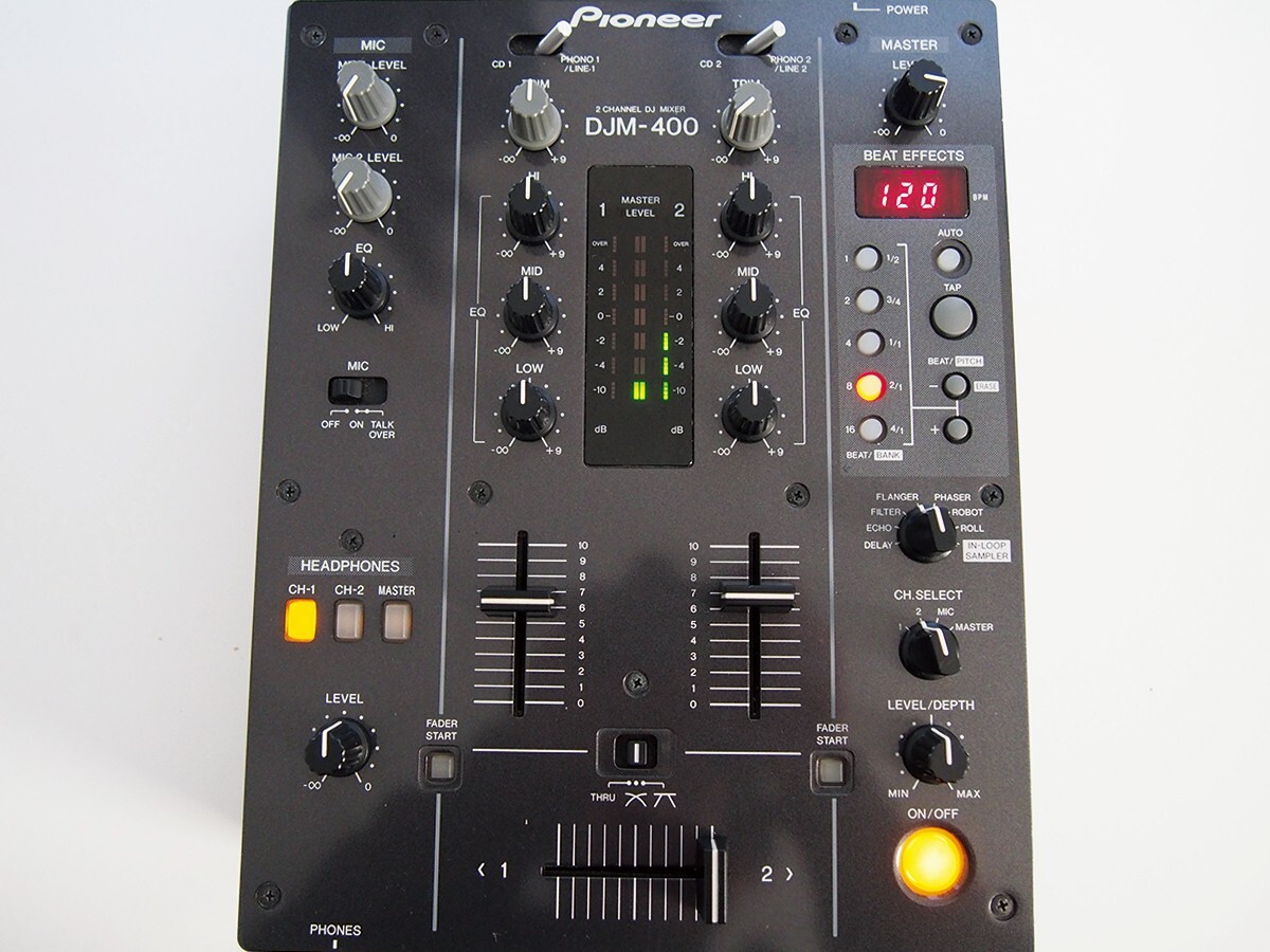 Pioneer DJM-400 2チャンネルDJミキサー パイオニア Pioneer DJ DJM
