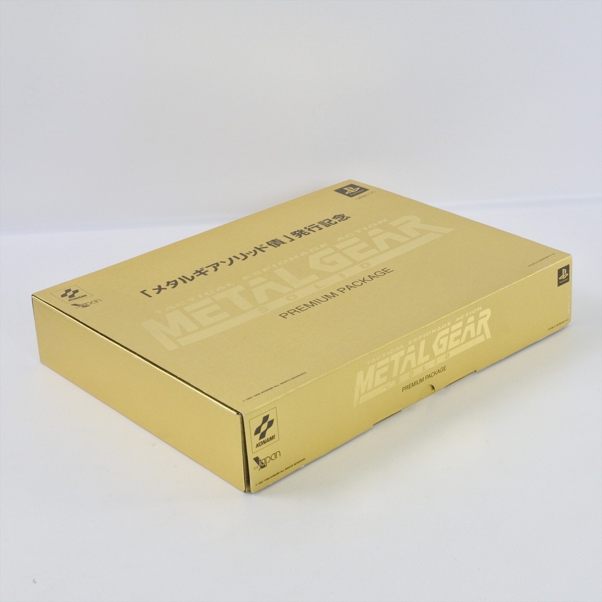 METAL GEAR SOLID Bonds Issue Commemorative Premium Package PS1