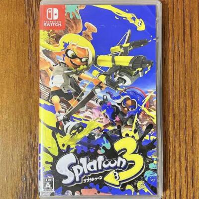 Splatoon 3 Nintendo Switch Video Games Used Japan Import 28 | eBay