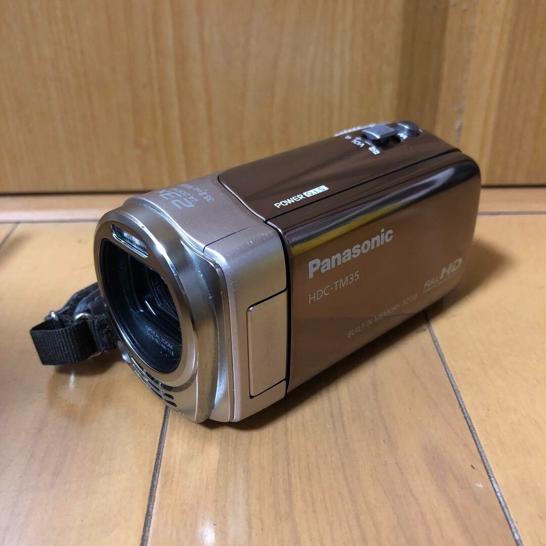 Panasonic HDC-TM35 ゴールド 概要 デジタルハイビジョンビデオカメラ