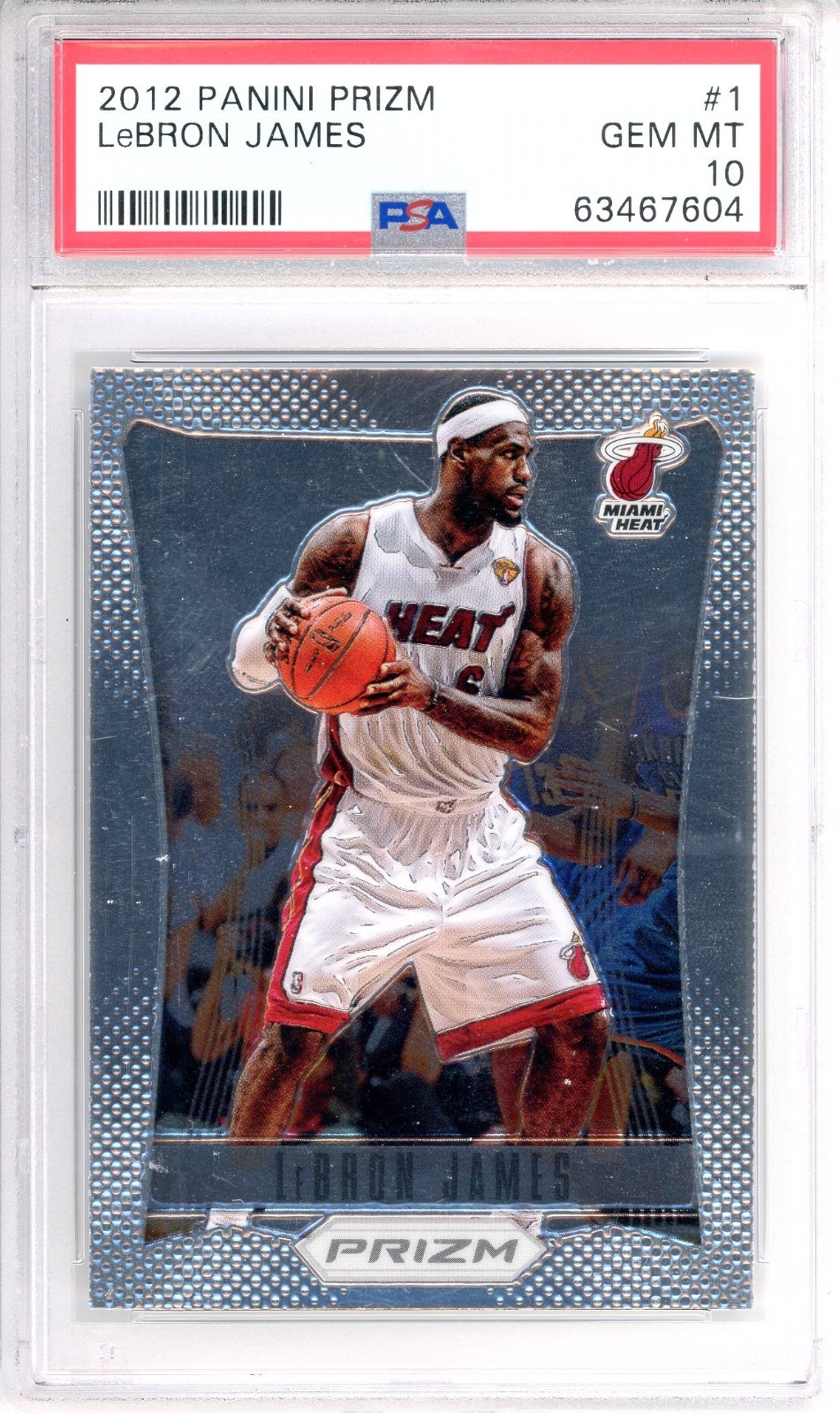 LeBron James 2012 Prizm #1 Base Price Guide - Sports Card Investor