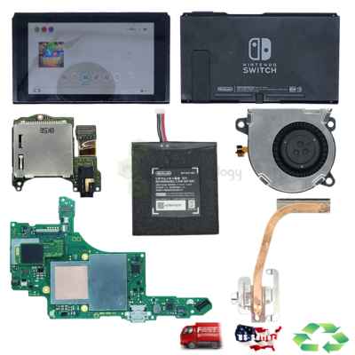 Nintendo Switch Console HAC-001 Main Board, Battery Etc