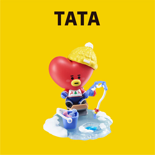 UNIVERSTAR BT21 BTS VOL.4 COLLECTIBLE FIGURE BLIND PACK TATA