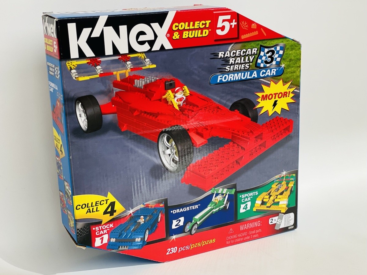 K'Nex 13154 Collect &Build Set Racecar Rally Series Formula Car