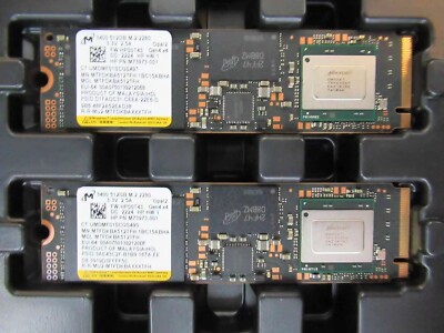 Micron 512GB 3400 Gen4x4 M.2 NVMe PCIe SSD, 6600MB/s Read