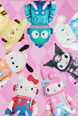 Authentic MEGA SPACE MOLLY 400% Sanrio Family Series (1 Blind Box