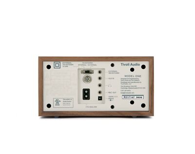 Tivoli Audio Model One AM/FM Aux In Radio - Walnut/Beige for sale