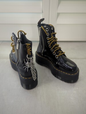 Dr. Martens Jadon Max Women's Platform Boots With Spider Charm