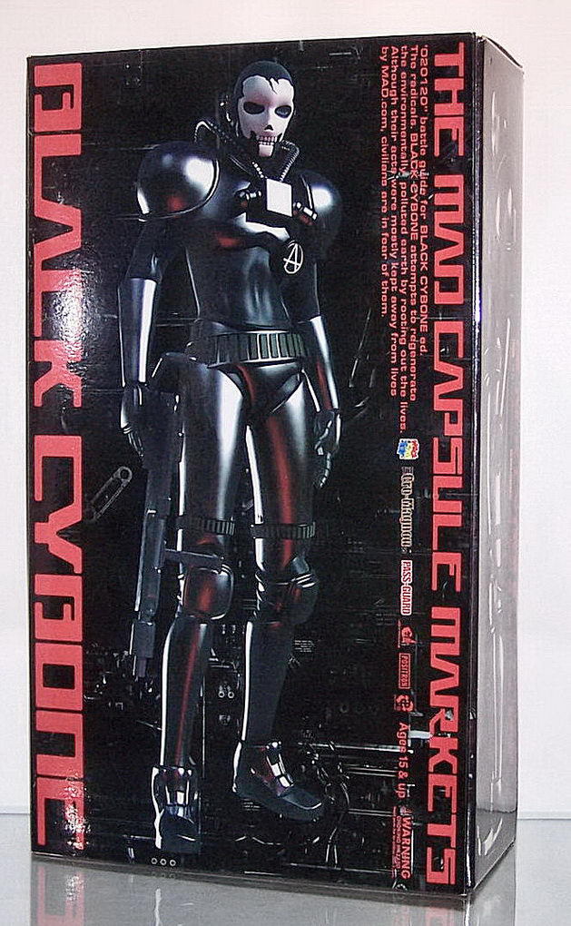 MEDICOM RAH BLACK CYBONE MAD CAPSULE MARKETS CYBORG PULSE JAPAN | eBay