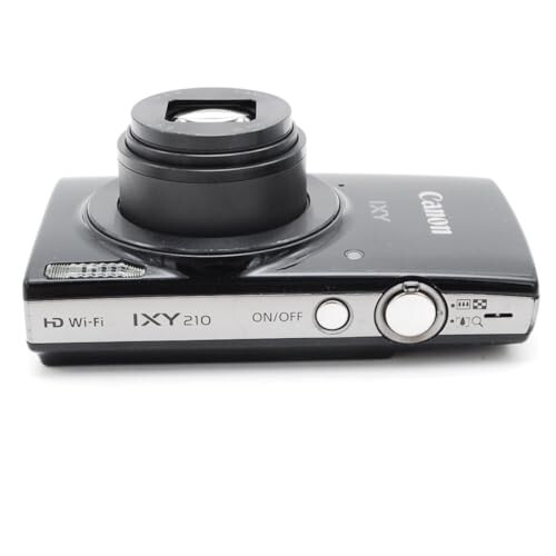 Canon Digital Camera PowerShot ELPH 200 IS IXY 210 Black 10x 20MP