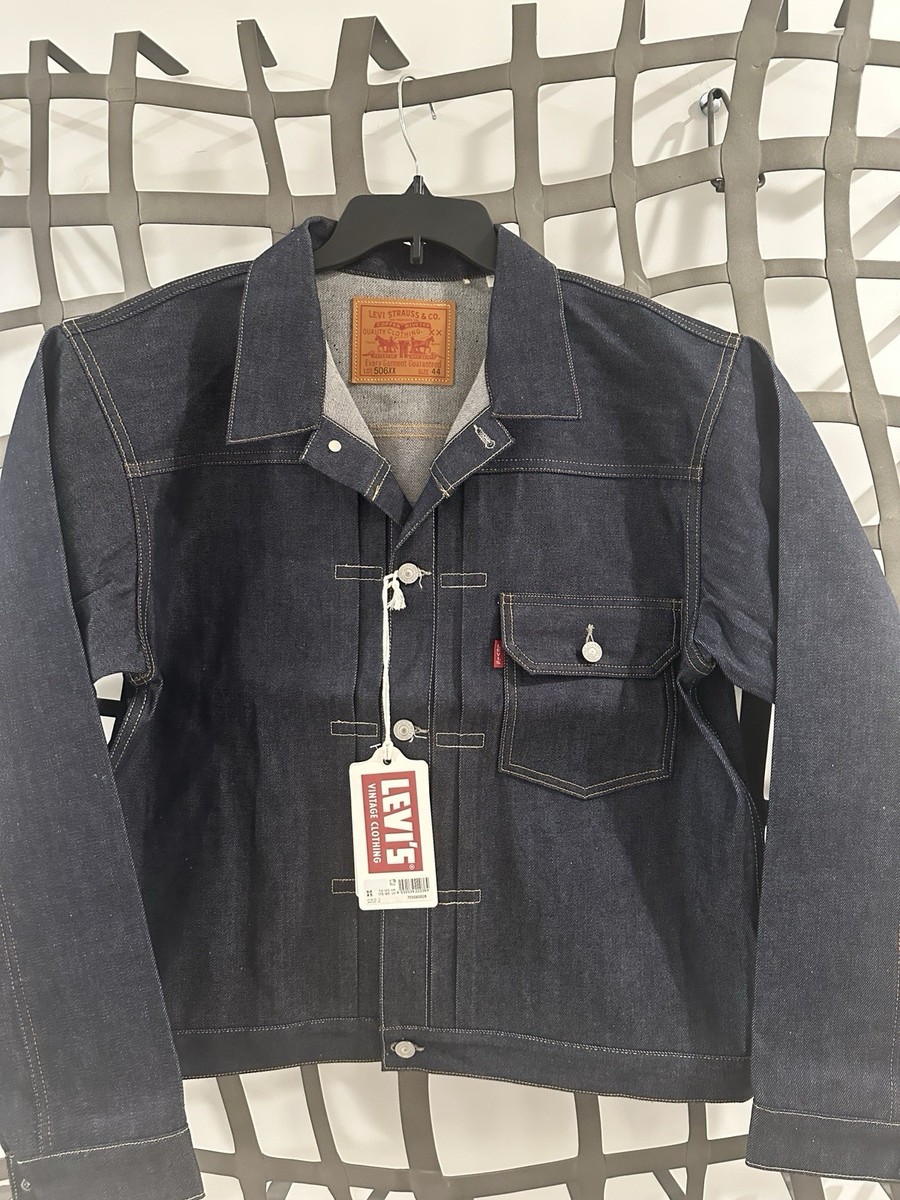 Levi Vintage Clothing 1936 Type I LVC Jacket Big E Selvedge Japan