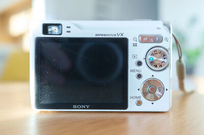 Sony Cyber-shot DSC-W80 7.2MP CCD Vintage Digital Camera - 100