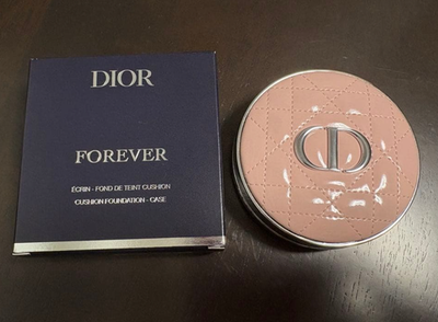 DIOR Forever Cushion Case Vinyl Pink Cannage 2025 Spring LIMITED