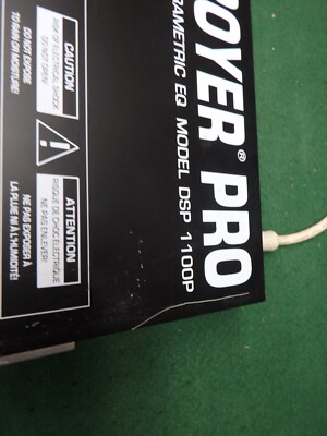 Behringer Feedback Destroyer Pro DSP1124P | eBay