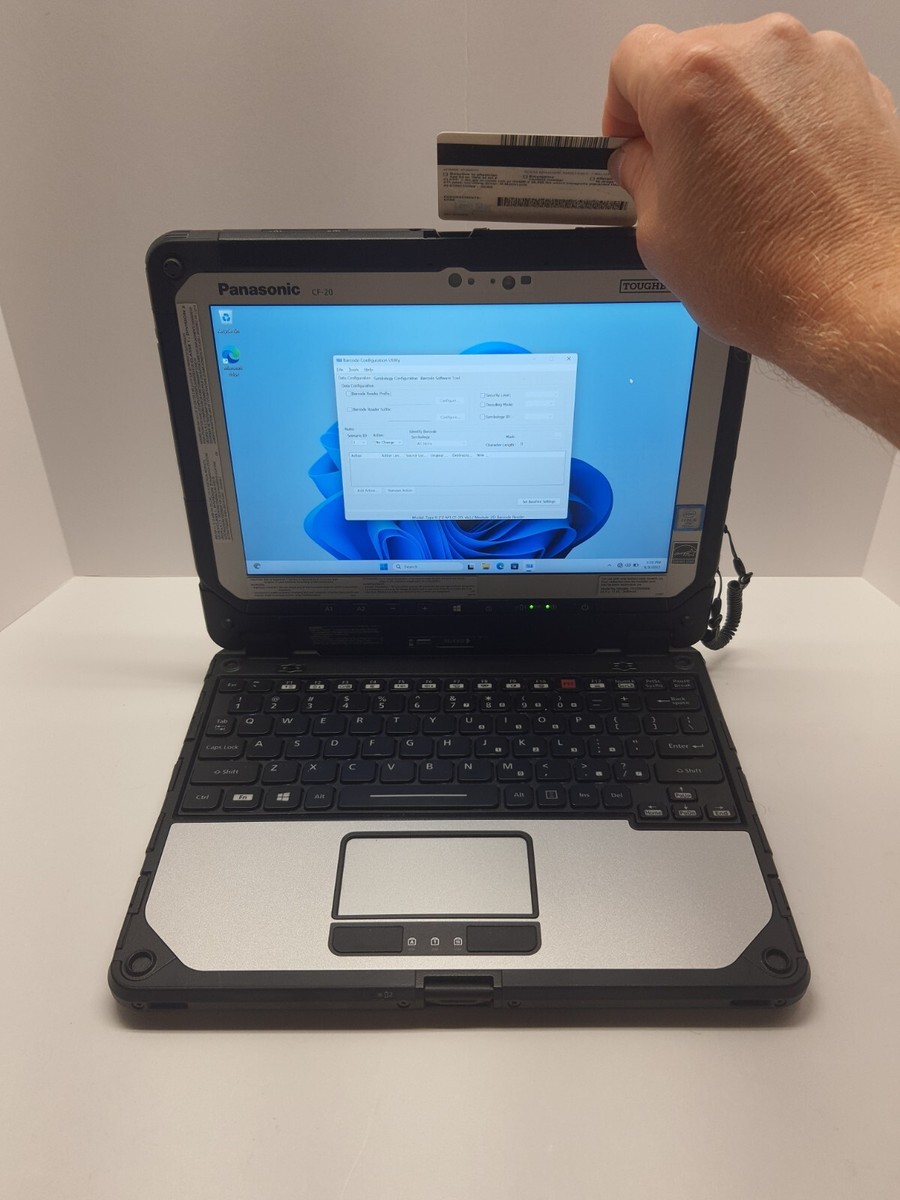 Panasonic Toughbook CF-20 MK2 i5 16gb 256gb LTE 2D Barcode Reader