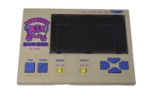 VTG 1980s TOMY LSI Game – Mickey Mouse Orange Express Handheld LCD