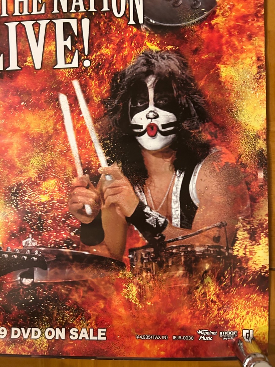 Kiss / Rock the Nation Live! 2005 Japan Original Promo Poster B2